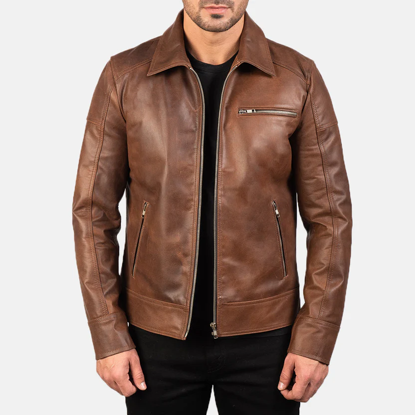 Lavendard Classic Biker Jacket - Image 12