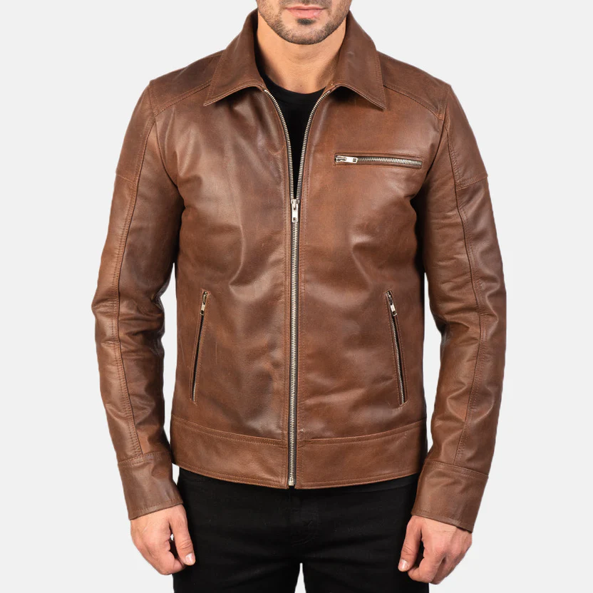 Lavendard Classic Biker Jacket - Image 11