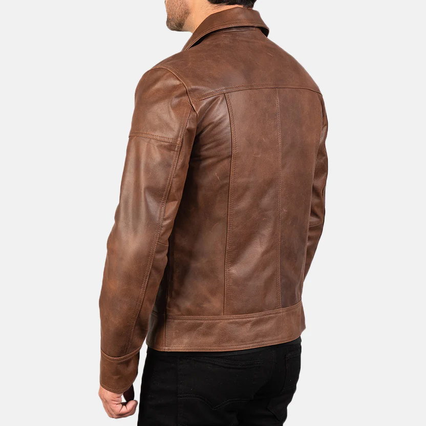Lavendard Classic Biker Jacket - Image 9