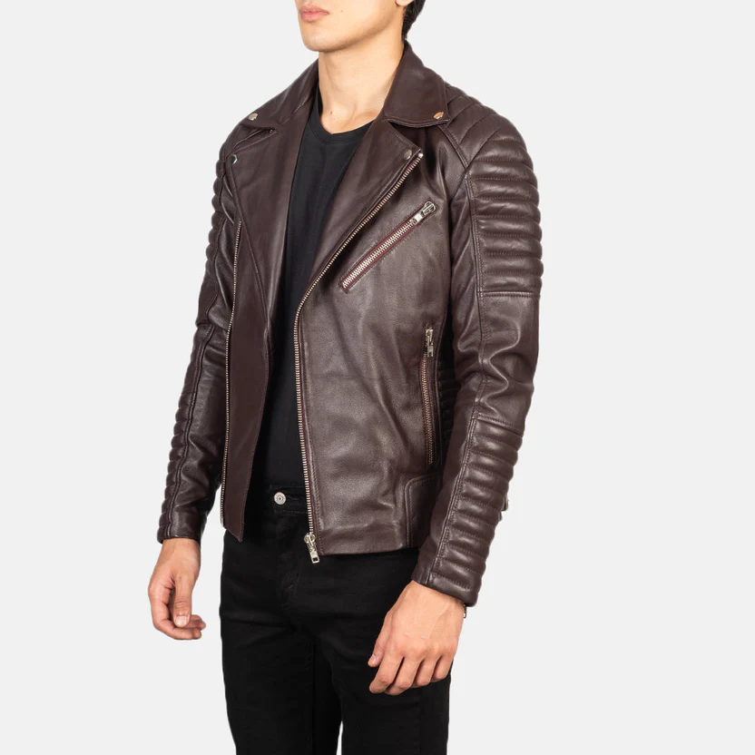 Armond Luxe Biker Jacket - Image 12