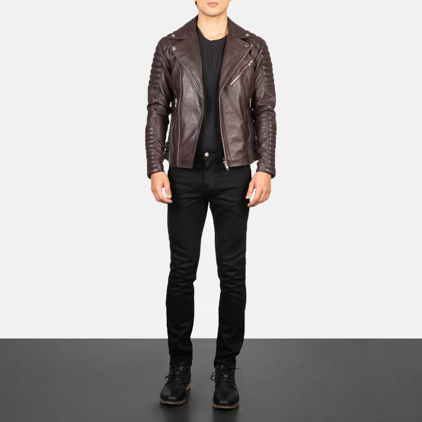 Armond Luxe Biker Jacket - Image 11