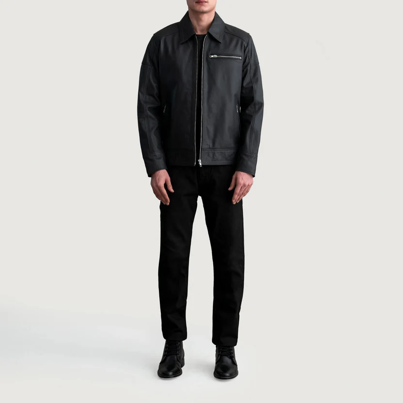 Lavendard Classic Biker Jacket - Image 7