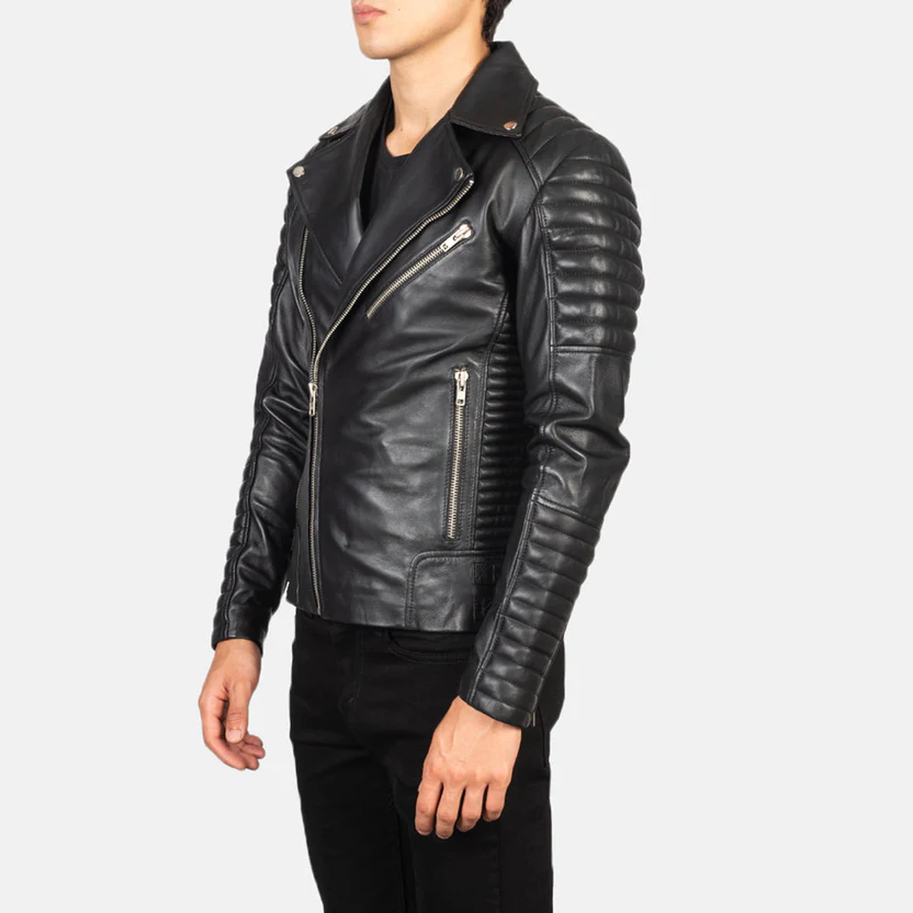 Armond Luxe Biker Jacket - Image 4