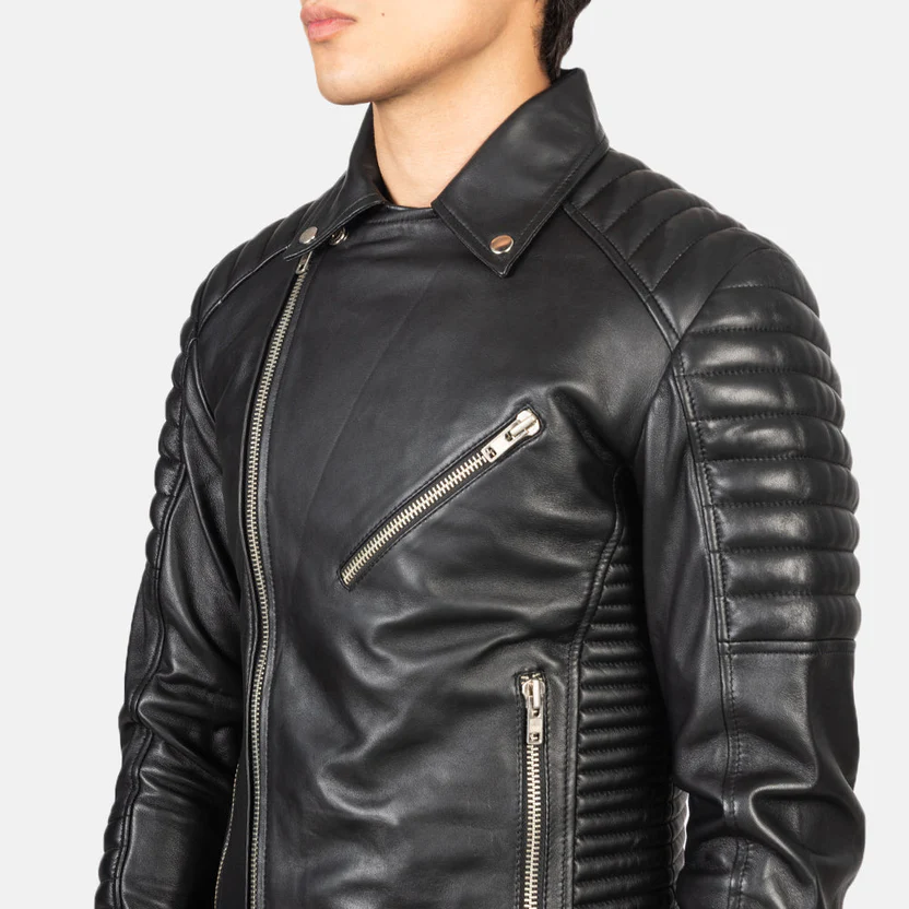 Armond Luxe Biker Jacket - Image 6