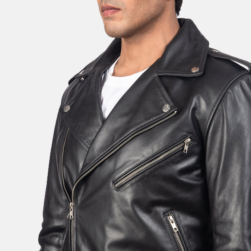 Armond Luxe Biker Jacket - Image 7