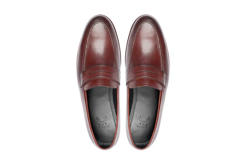 Alvero Refined Leather Loafer Shoes - Image 3