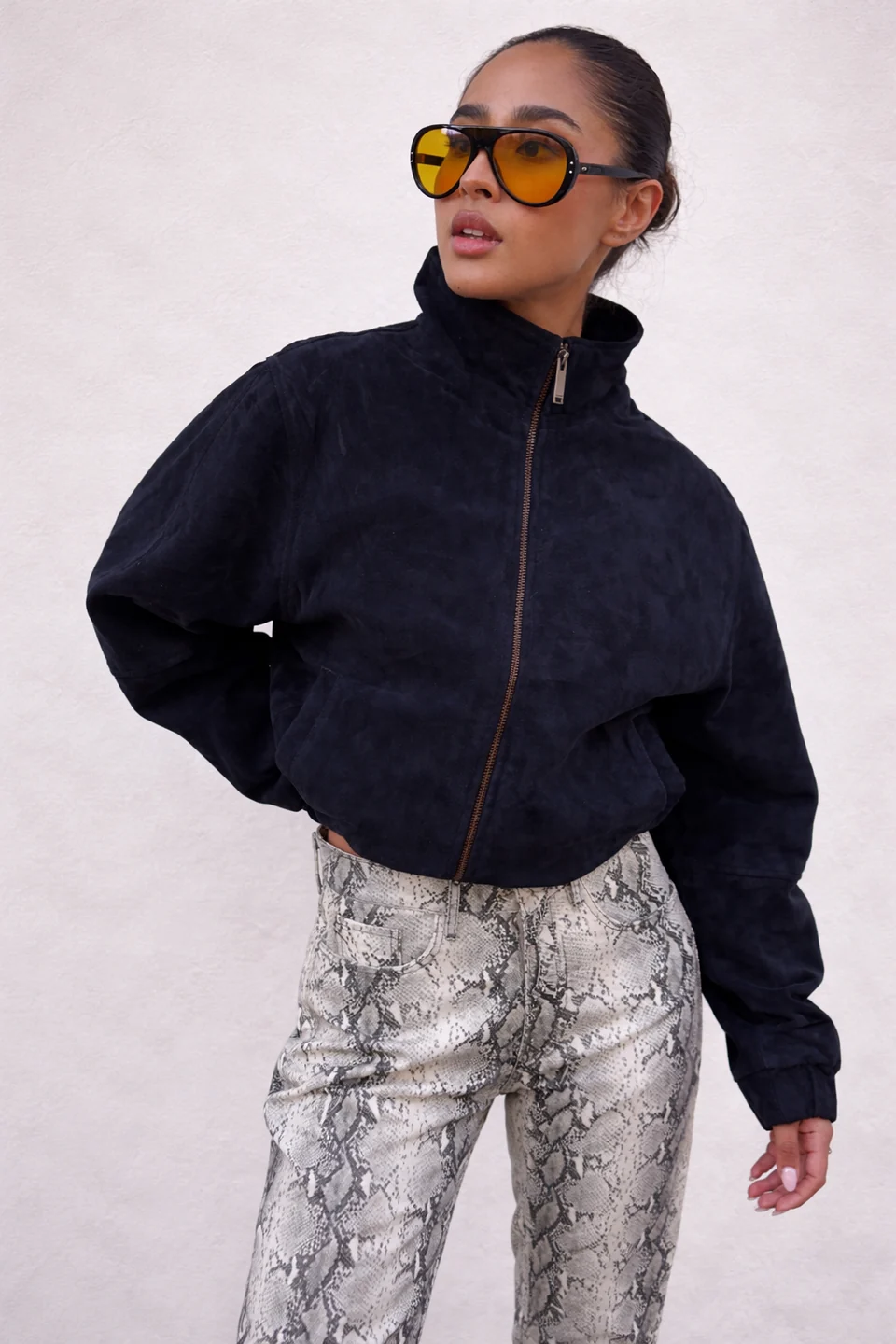 Bovelle Suede Blouson - Image 3
