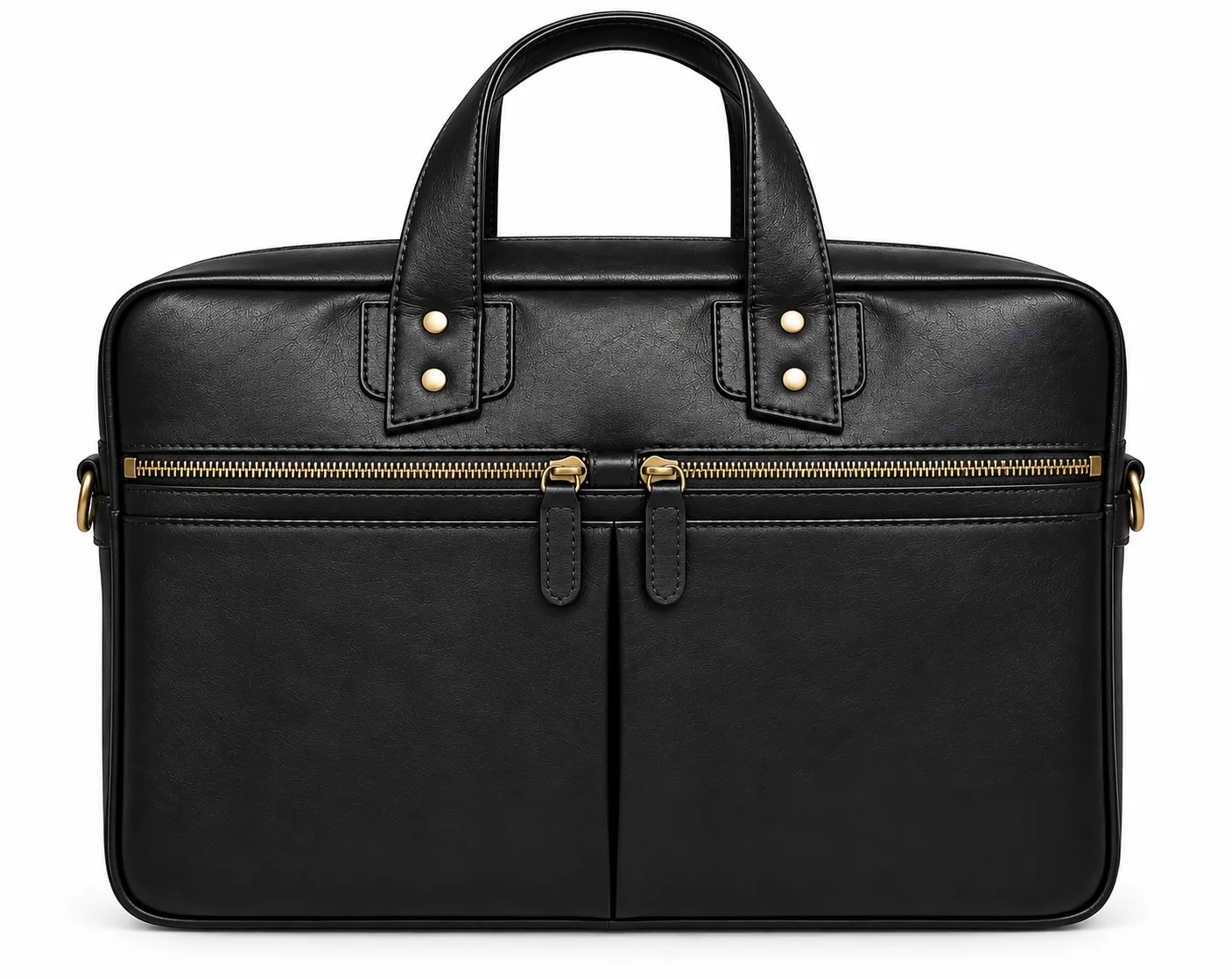 Veyron Buffalo Leather Briefcase