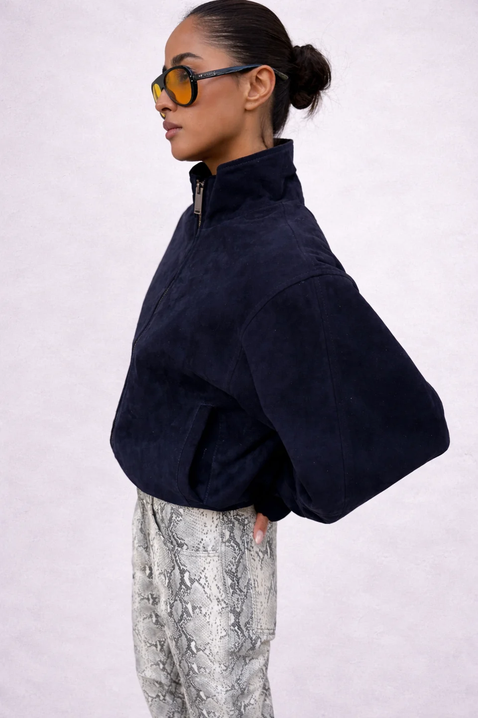 Bovelle Suede Blouson - Image 4