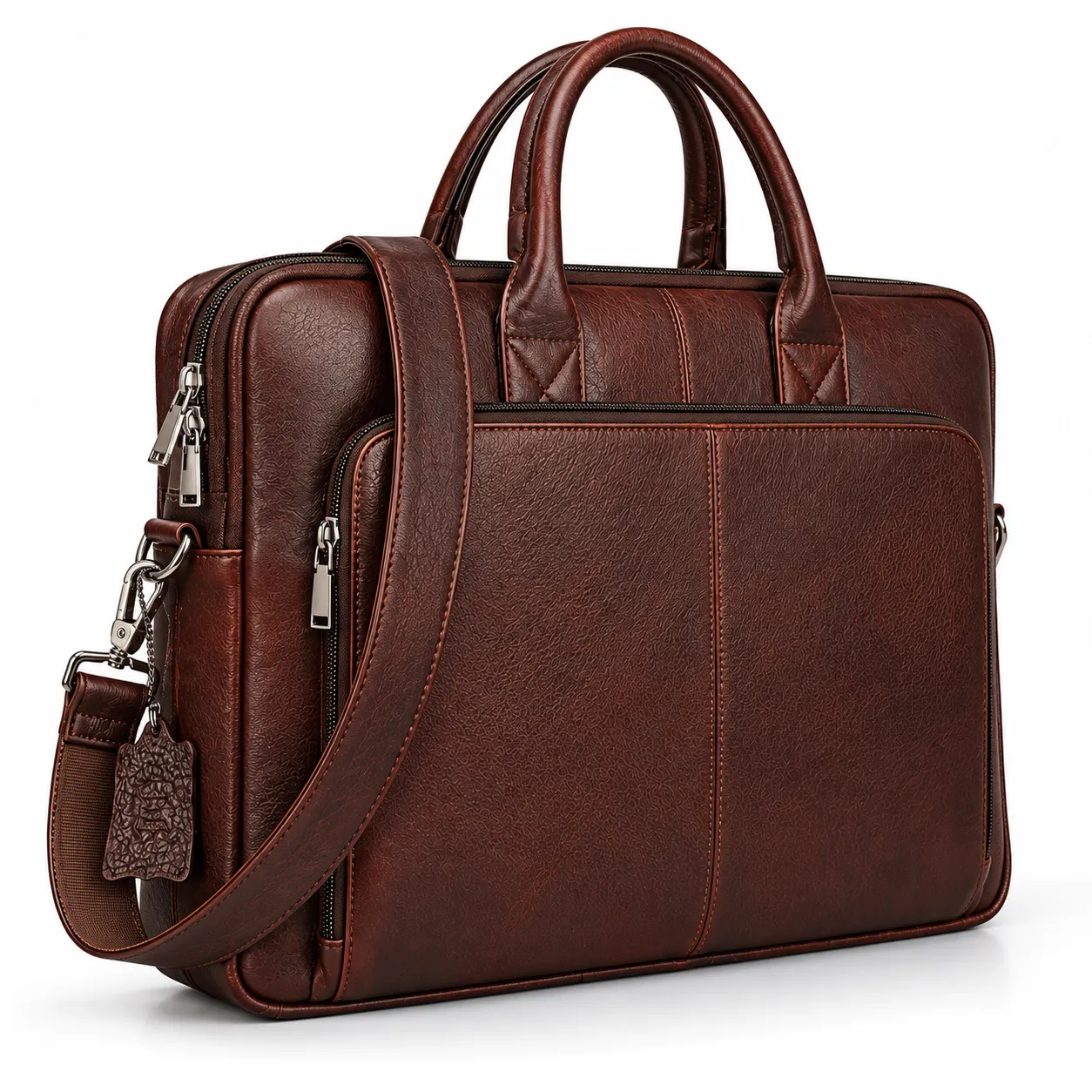 Averon Signature Leather Briefcase - Image 2