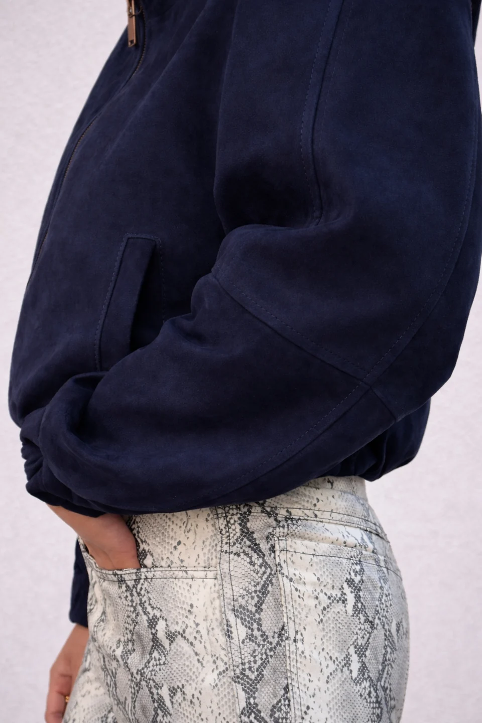 Bovelle Suede Blouson - Image 6
