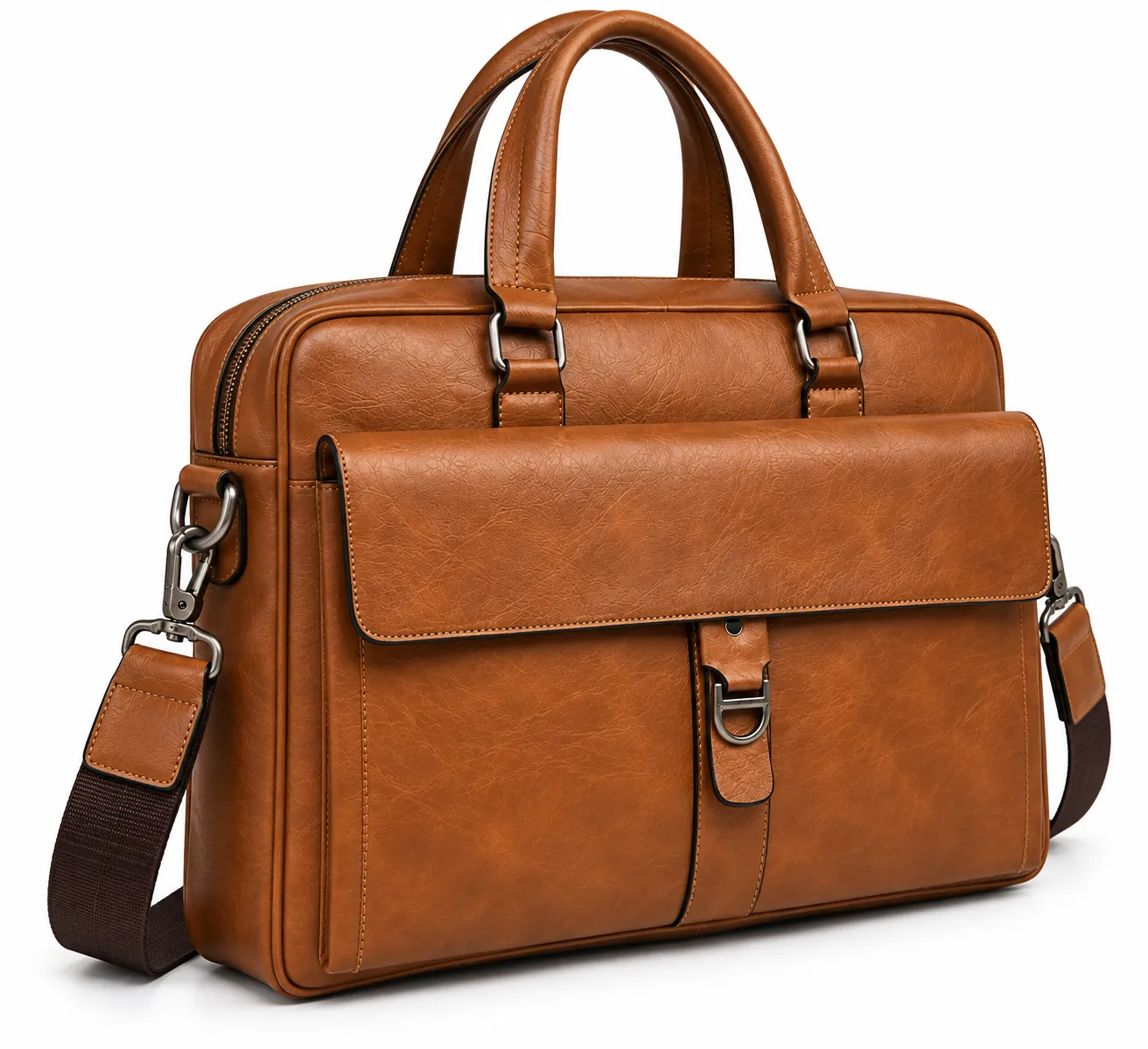 Cavero Buffalo Leather Briefcase - Image 2