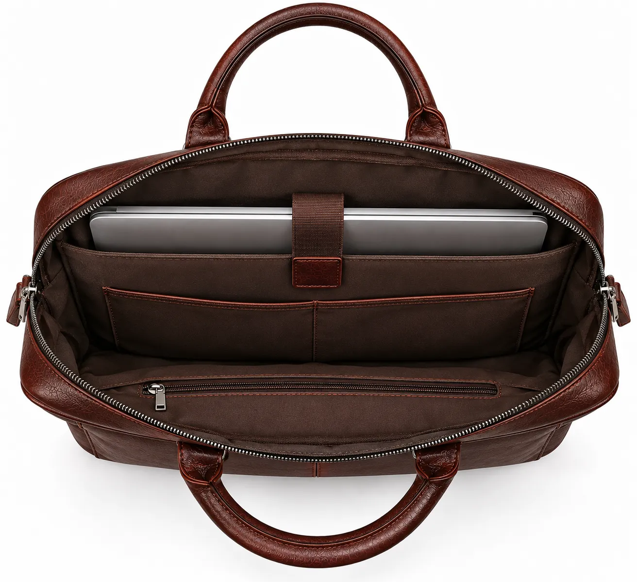 Averon Signature Leather Briefcase - Image 4